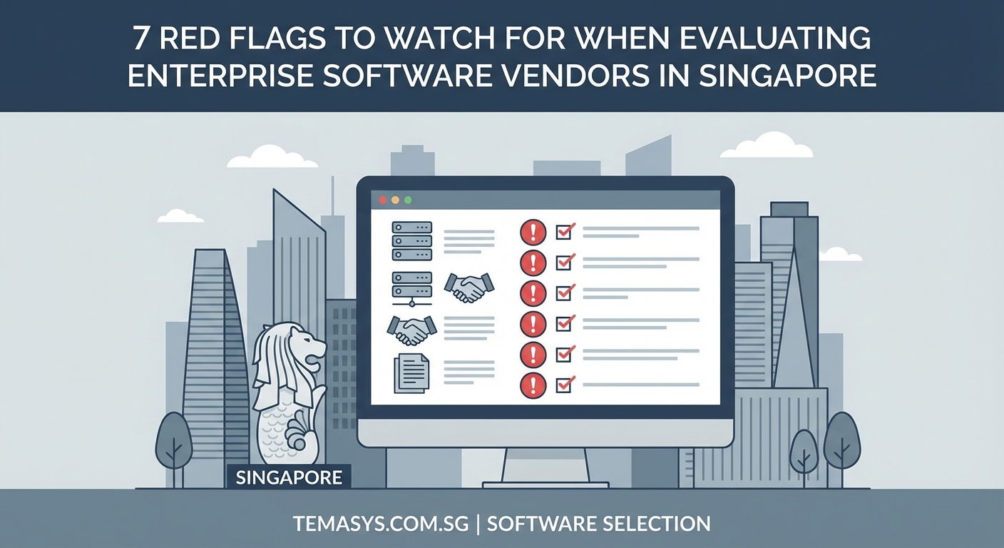 7 Red Flags to Watch for When Evaluating Enterprise Software Vendors in Singapore - Illustration 1