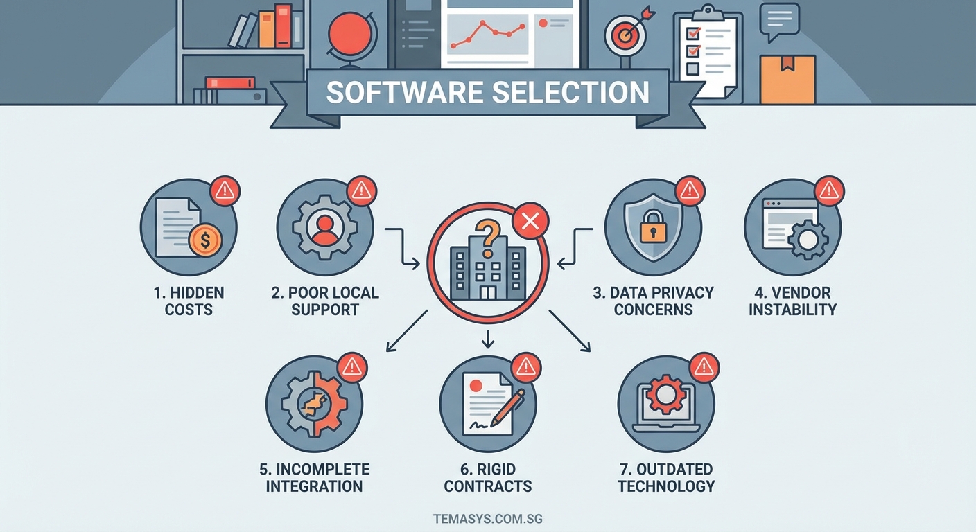 7 Red Flags to Watch for When Evaluating Enterprise Software Vendors in Singapore - Illustration 2