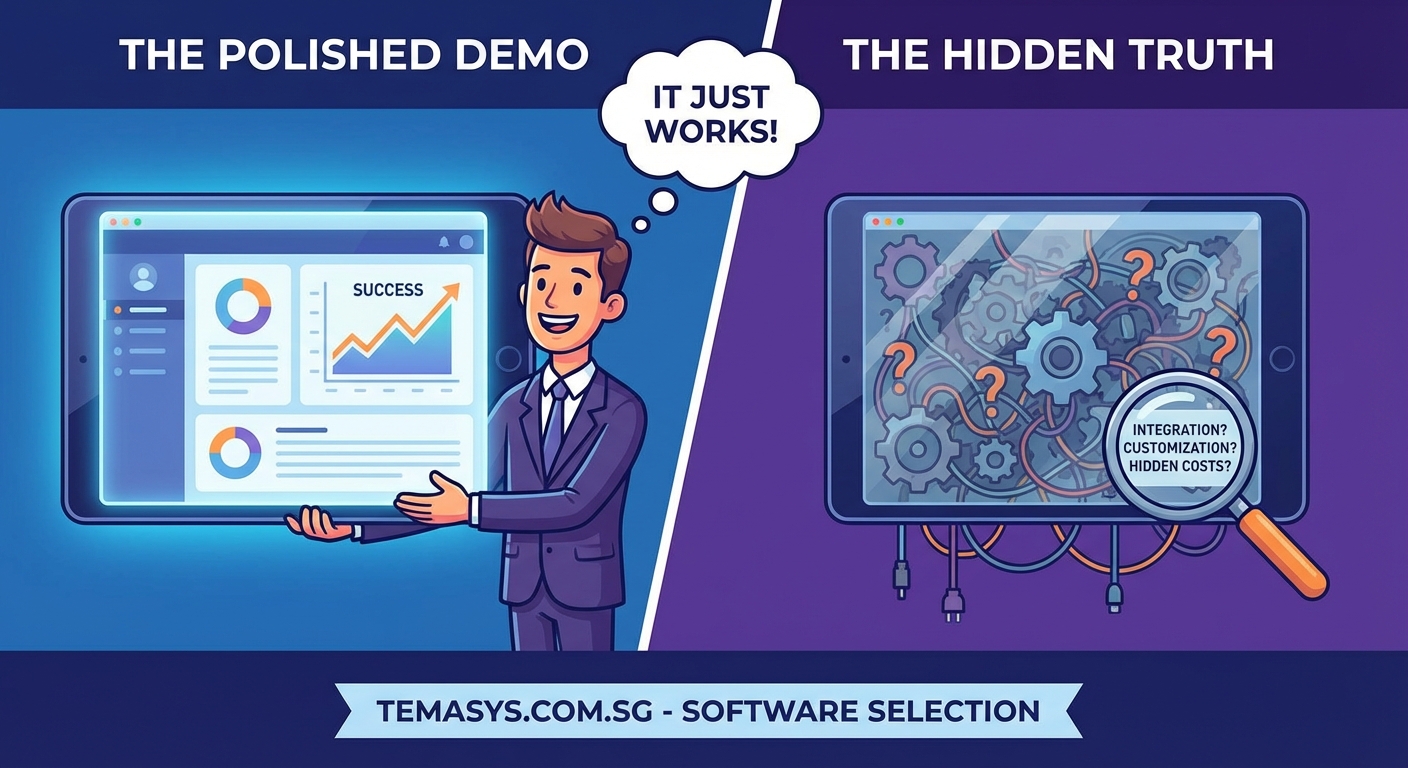 Why Most Enterprise Software Demos Fail to Reveal the Truth (And What to Ask Instead) - Illustration 1