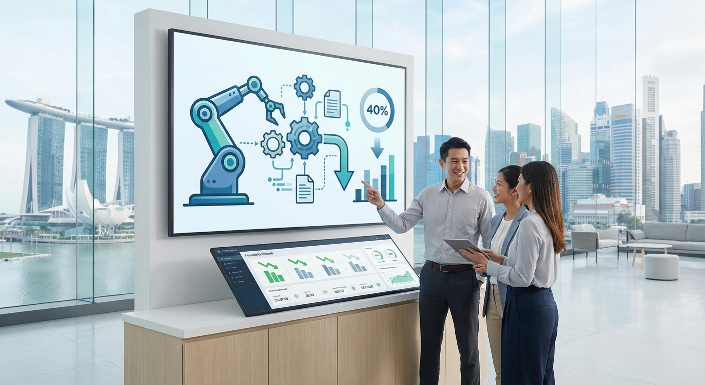How Singapore SMEs Are Cutting Operational Costs by 40% with Robotic Process Automation