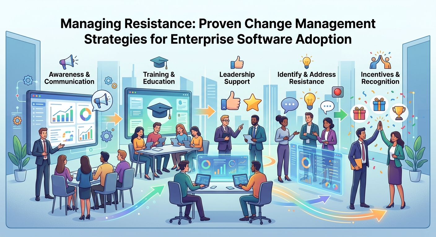 Managing Resistance: Proven Change Management Strategies for Enterprise Software Adoption — 2